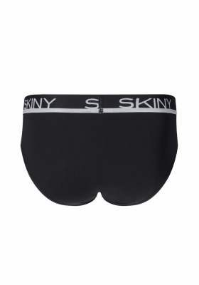 SKINY Cotton Multipack 6839, Fekete Alsónadrág, Tripla Csomag NOS