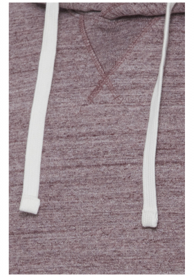 BLEND Alton 6980, Piros Kapucnis Pulóver