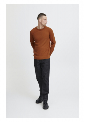 BLEND 6149, Barna Kötött Pulóver