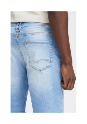 BLEND Twister Fit 3326, Világoskék Farmer Rövidnadrág