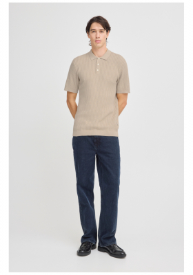 CASUAL FRIDAY Karl 5091, Drapp Rövid Ujjú  Pulóver