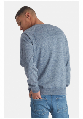 BLEND Alton 6979, Kék Környakú Pulóver