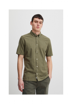 CASUAL FRIDAY Anton, 4654, Zöld Rövid Ujjú Ing