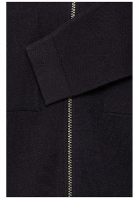 CASUAL FRIDAY Claes 5595, Sötétkék Cipzáros Kardigán