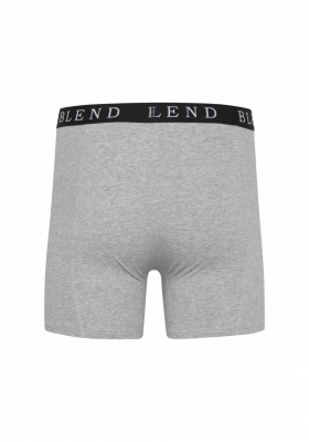 BLEND Ned 1878 2-pack, Fekete/Szürke Boxer, Dupla Csomag, NOOS