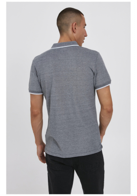 CASUAL FRIDAY Tristan 3969, Kék Rövid Ujjú Ingpóló, NOOS