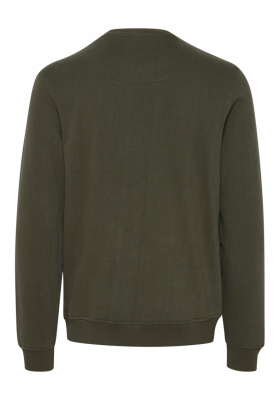 BLEND 4575, Zöld Környakú Pulóver