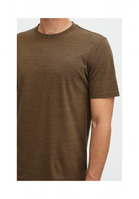 CASUAL FRIDAY Thor 4834, Barna Rövid Ujjú Póló, NOOS