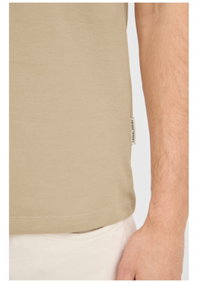 CASUAL FRIDAY Tristan 5107, Drapp Rövid Ujjú Ingpóló