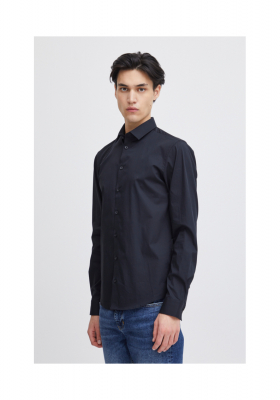 CASUAL FRIDAY Palle 0924, Fekete Hosszú Ujjú Ing, NOOS