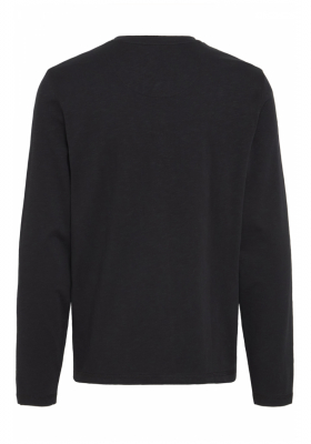 BLEND Ibrat 0029, Fekete Hosszú Ujjú Póló