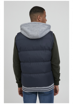 BLEND Hoody Vest 3196, Kék Mellény