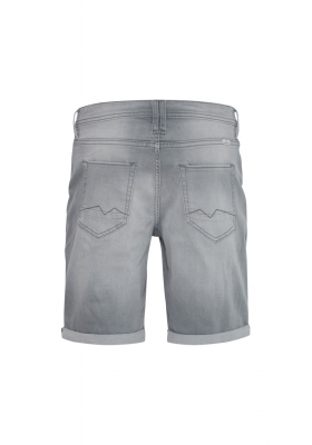 BLEND Twister Fit 3326, Világosszürke Farmer Rövidnadrág