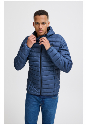 BLEND Romsey 2462, Középkék Kapucnis Dzseki, NOOS