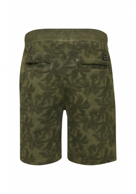 BLEND Leaves 8020, Zöld Jogging Rövidnadrág