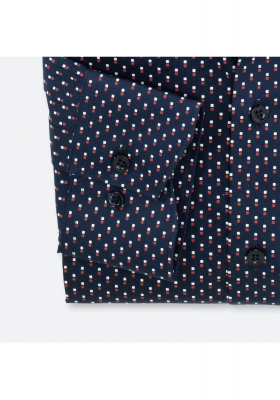 OLYMP Tendenz 8618, Piros Hosszú Ujjú Ing, Modern fit, New Kent