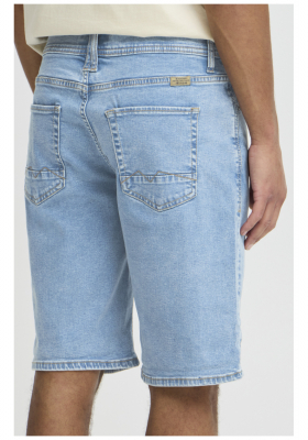 BLEND Twister 3326, Halványkék Farmer Rövidnadrág