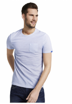 TOM TAILOR Waves 9718, Fehér Rövid Ujjú Póló