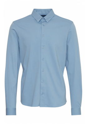 CASUAL FRIDAY Arthur, 4841 Egszínkék Hosszú Ujjú Ing, NOOS