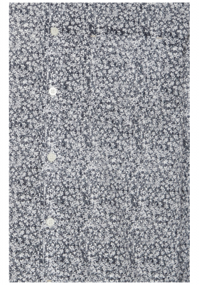 FQ1924 Steven 0610, Sötétékék Virágos Hosszú Ujjú Ing