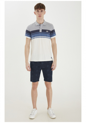 BLEND Palm Trees 2192, Kék Chino Rövidnadrág