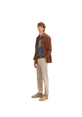 TOM TAILOR 2907, Acélkék Rövid Ujjú Póló