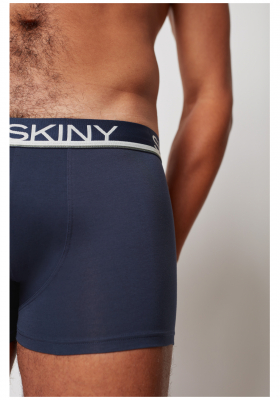 SKINY Cotton Multipack 6840, Multikolor Írisz Boxerernadrág Tripla Csomag