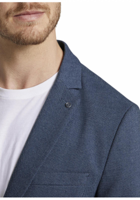 TOM TAILOR Dobby 0228, Kék Zakó