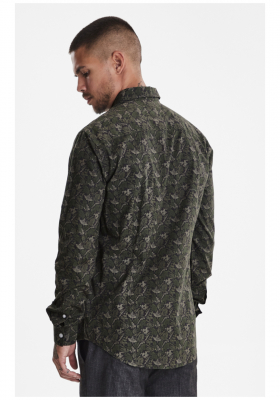 CASUAL FRIDAY 3012, Zöld Hosszú Ujjú Ing 