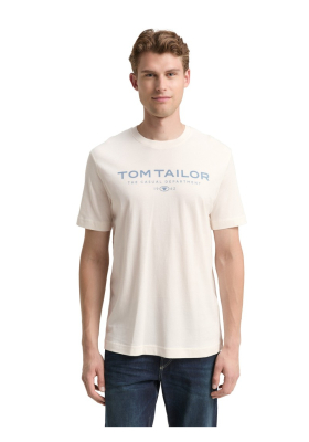 TOM TAILOR 5773, Törtfehér Rövid Ujjú Póló