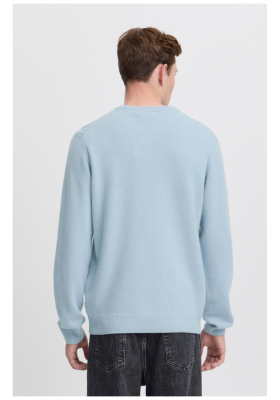 CASUAL FRIDAY Karl 3970, Világoskék Kötött Gyapjú Polóver NOOS