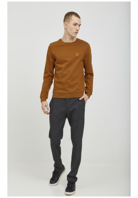 CASUAL FRIDAY Sebastian 4035, Barna Környakú Pulóver