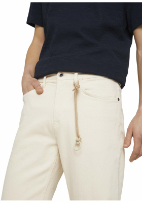 TOM TAILOR DENIM Loose Fit 4510, Fehér Farmernadrág