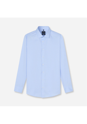 OLYMP Luxor 9924, Kék Hosszú Ujjú Ing Modern Fit New Kent