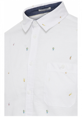 BLEND 2160, Fehér Hosszú Ujjú Ing