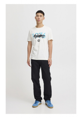 BLEND 7523, VW Törtfehér Rövid Ujjú Póló