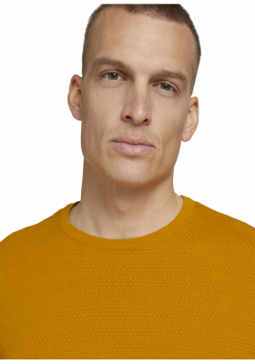 TOM TAILOR Modern 6492, Barna Kötött Pulóver