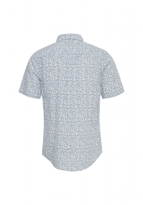 CASUAL FRIDAY Anton 5069, Kék Mintás Rövid Ujjú Ing