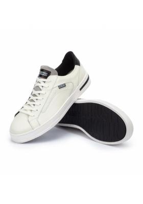 PIKOLINOS Xativa M1K-6307C2, Törtfehér Borjúbőr Félcipő