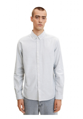 TOM TAILOR 2355, Kék Hosszú Ujjú Ing 