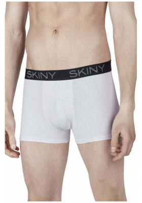 SKINY Cotton Multipack 6835, Boxernadrág, Dupla, Fehér NOS