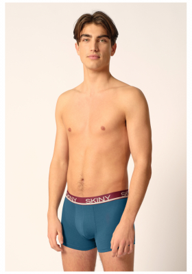 SKINY Cotton Multipack 6841, Multikolor Boxeralsó, Tripla Csomag