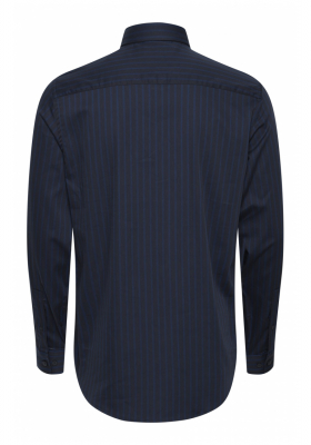 CASUAL FRIDAY Anton 4390, Kék, Csíkos Hosszú Ujjú Ing