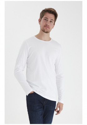 CASUAL FRIDAY Theo 3726, Fehér Hosszú Ujjú Póló, NOOS