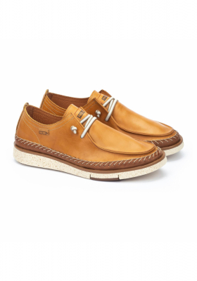 PIKOLINOS San Juan 4274C1, Borjúbőr Félcipő Cheddar