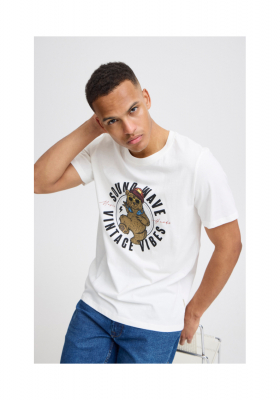 BLEND 7743, Fehér Rövid Ujjú Póló