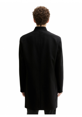 TOM TAILOR DENIM 2405, Fekete Szövetkabát