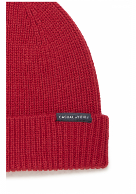 CASUAL FRIDAY Alkin 6112, Piros Kötött Sapka