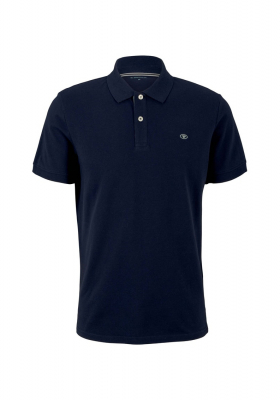 TOM TAILOR 7713, Sötétkék Rövid Ujjú Ingpóló