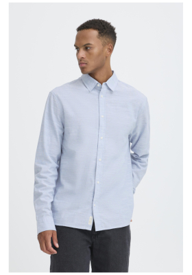 BLEND Daris 0297, Világoskék Hosszú Ujjú Ing